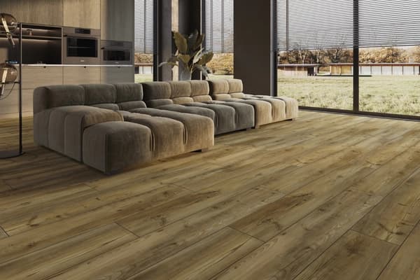 Responsive Industries showroom displaying vinyl flooring and surface solutions