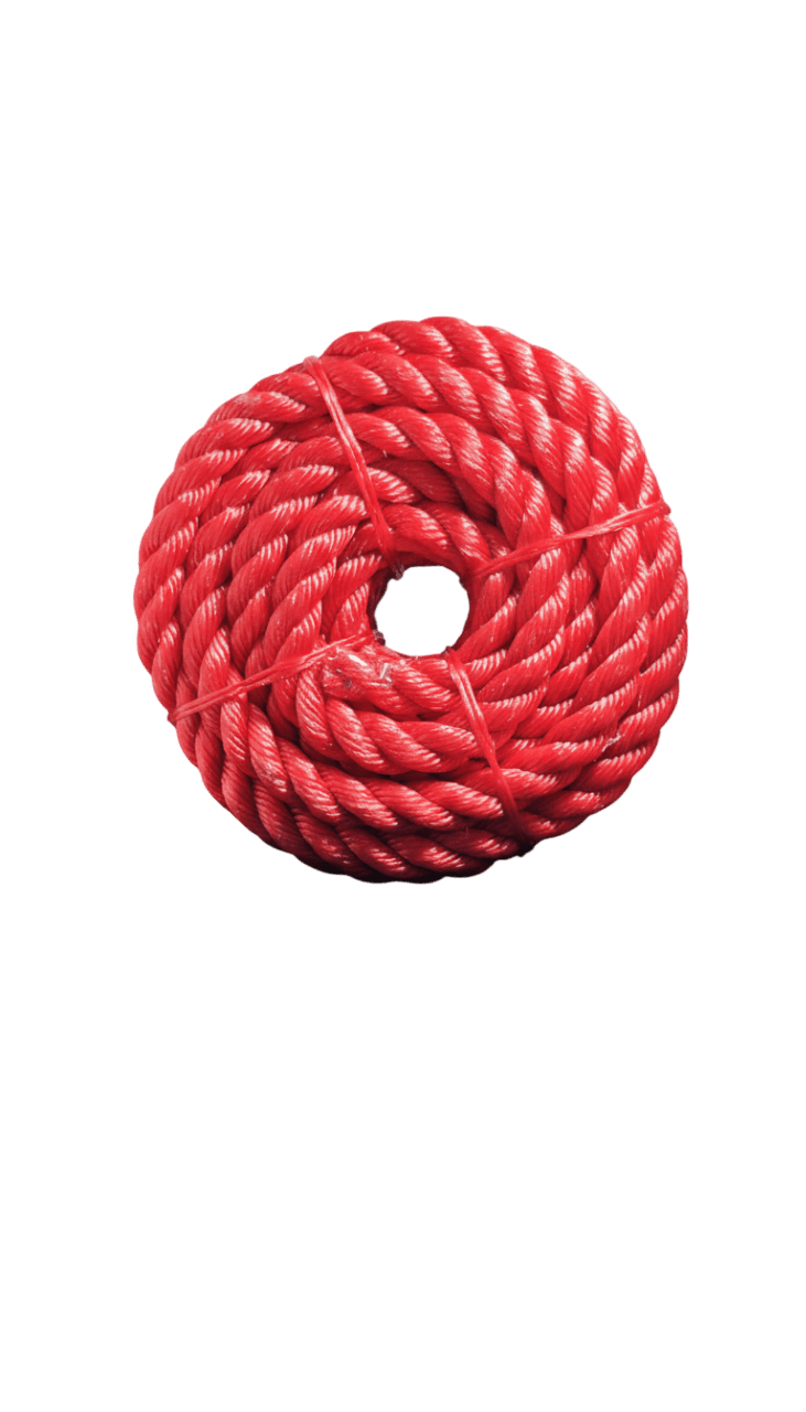 RED HDPE ROPE